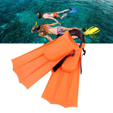 1 Pair Adult Adjustable Fins Swimming Fins Snorkeling Sole